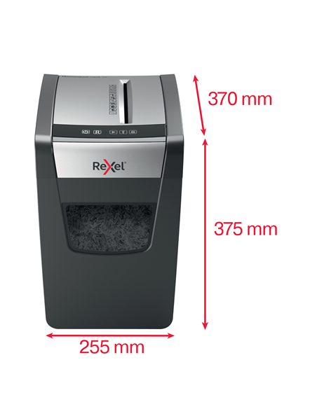 Rexel Distruggidocumenti Momentum X312-SL - Taglio Frammenti - Livello Sicurezza P3 - 23L - 2104574EU Rexel - 4