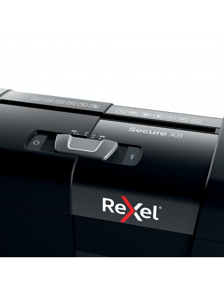 Rexel Distruggidocumenti Secure X8 - Taglio Frammenti - Livello Sicurezza P4 - 14L - 2020123EU Rexel - 2 Rexel Distruggidocumenti Secure X8 - Taglio Frammenti - Livello Sicurezza P4 - 14L - 2020123EU Rexel - 2