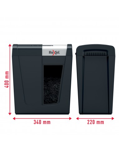 Rexel Distruggidocumenti Secure MC6 Whisper-Shred - Taglio Micro - Livello Sicurezza P5 - 18L - 2020130EU Rexel - 2 Rexel Distruggidocumenti Secure MC6 Whisper-Shred - Taglio Micro - Livello Sicurezza P5 - 18L - 2020130EU Rexel - 2