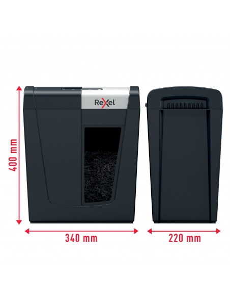 Rexel Distruggidocumenti Secure MC6 Whisper-Shred - Taglio Micro - Livello Sicurezza P5 - 18L - 2020130EU Rexel - 2 Rexel Distruggidocumenti Secure MC6 Whisper-Shred - Taglio Micro - Livello Sicurezza P5 - 18L - 2020130EU Rexel - 2