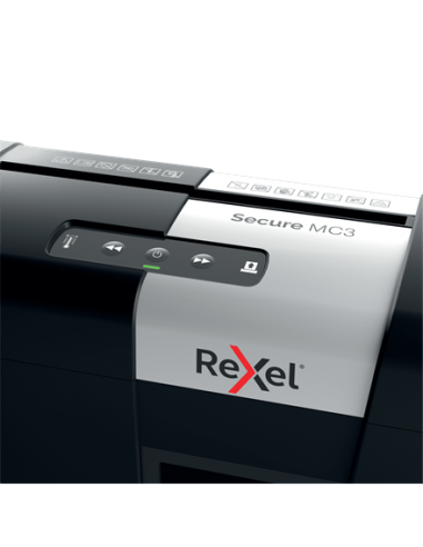Rexel Distruggidocumenti Secure MC3 Whisper-Shred ™ - Taglio Micro - Livello Sicurezza P5 - 10L - 2020128EU Rexel - 3 Rexel Distruggidocumenti Secure MC3 Whisper-Shred ™ - Taglio Micro - Livello Sicurezza P5 - 10L - 2020128EU Rexel - 3