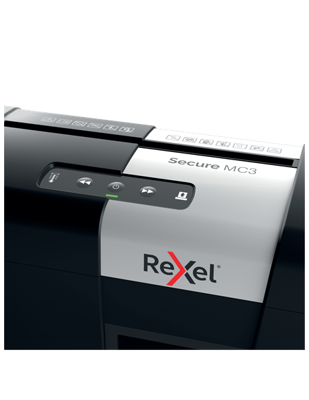 Rexel Distruggidocumenti Secure MC3 Whisper-Shred ™ - Taglio Micro - Livello Sicurezza P5 - 10L - 2020128EU Rexel - 3 Rexel Distruggidocumenti Secure MC3 Whisper-Shred ™ - Taglio Micro - Livello Sicurezza P5 - 10L - 2020128EU Rexel - 3