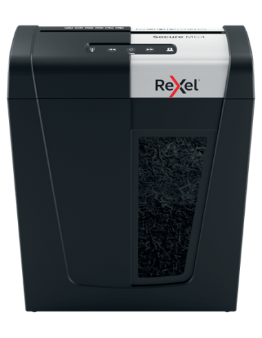 Rexel Distruggidocumenti Secure MC4 Whisper-Shred - Taglio Micro - Livello Sicurezza P5 - 14L - 2020129EU Rexel - 1