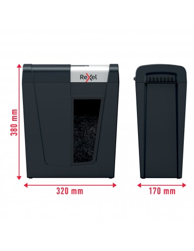 Rexel Distruggidocumenti Secure MC4 Whisper-Shred - Taglio Micro - Livello Sicurezza P5 - 14L - 2020129EU Rexel - 5 Rexel Distruggidocumenti Secure MC4 Whisper-Shred - Taglio Micro - Livello Sicurezza P5 - 14L - 2020129EU Rexel - 5