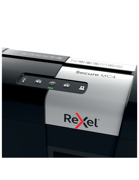 Rexel Distruggidocumenti Secure MC4 Whisper-Shred - Taglio Micro - Livello Sicurezza P5 - 14L - 2020129EU Rexel - 3 Rexel Distruggidocumenti Secure MC4 Whisper-Shred - Taglio Micro - Livello Sicurezza P5 - 14L - 2020129EU Rexel - 3