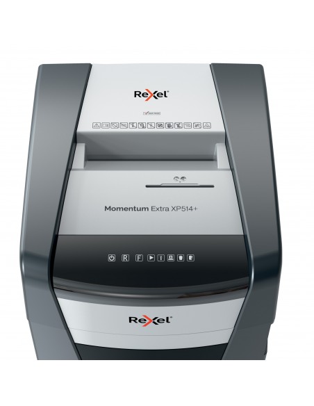 Rexel Distruggidocumenti Momentum Extra XP514+ - Taglio Micro - Livello Sicurezza P5 - 60L - 2021514MEU Rexel - 3