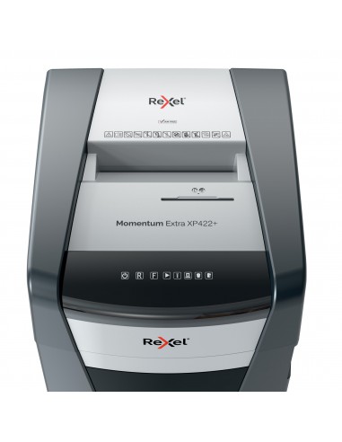 Distruggidocumenti Momentum Extra XP422+ - Taglio Frammenti - Livello Sicurezza P4 - 85L - 2021422XEU Rexel - 3