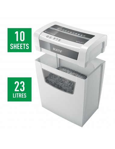 Leitz Distruggidocumenti IQ Home Office P4 - Taglio Frammenti - Livello Sicurezza P4 - 23L - 80090000 Leitz - 5 Leitz Distruggidocumenti IQ Home Office P4 - Taglio Frammenti - Livello Sicurezza P4 - 23L - 80090000 Leitz - 5