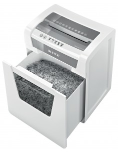 Leitz Distruggidocumenti IQ Office P5 - Taglio Frammenti - Livello Sicurezza P5 - 23L - 80020000 Leitz - 1 2
