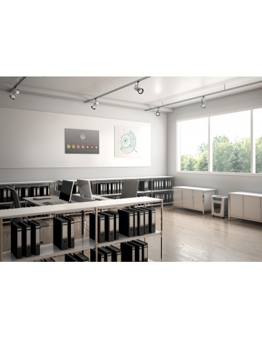 Leitz Distruggidocumenti IQ Office Pro P6 - Taglio Super Micro - Livello Sicurezza P6 - 30L - 80100000 Leitz - 5