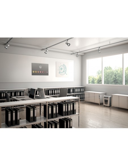 Leitz Distruggidocumenti IQ Office Pro P6 - Taglio Super Micro - Livello Sicurezza P6 - 30L - 80100000 Leitz - 5