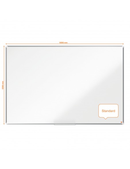 Lavagna bianca magnetica Nobo Premium Plus Laccata 180x120 cm 1915161 Nobo - 3