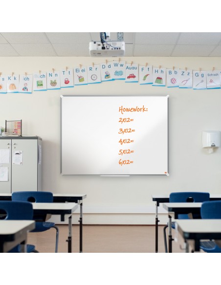 Lavagna bianca magnetica Nobo Premium Plus Laccata 180x120 cm 1915161 Nobo - 7