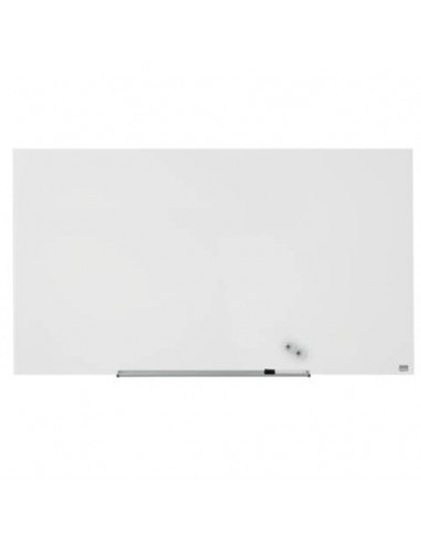 Lavagne magnetiche in vetro linea Diamond Nobo - bianco - 126x71,1 cm - 1905177 Nobo - 4
