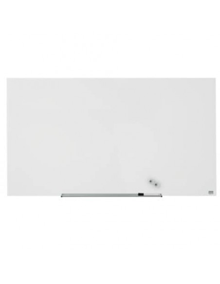 Lavagne magnetiche in vetro linea Diamond Nobo - bianco - 126x71,1 cm - 1905177 Nobo - 4