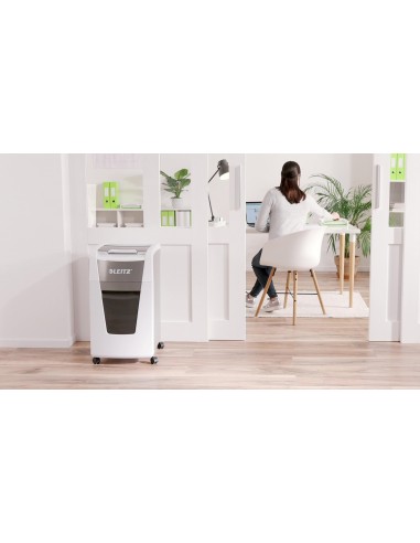 Leitz Distruggidocumenti IQ AutoFeed 150 P5 Office - Taglio Micro - Livello Sicurezza P5 - 44L - 80140000 Leitz - 4