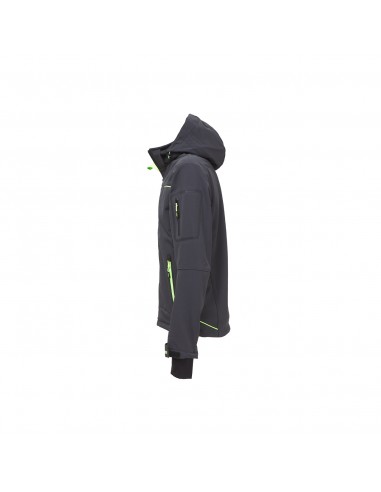 U-Power Giacca Imbottita Multitasche Space Grigio Verde Fluo Tg. XL U-Power - 3