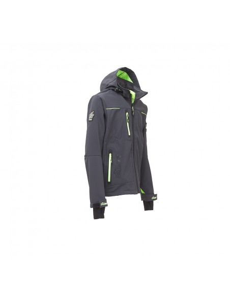 U-Power Giacca Imbottita Multitasche Space Grigio Verde Fluo Tg. XL U-Power - 6