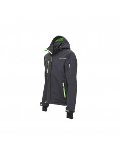 U-Power Giacca Imbottita Multitasche Space Grigio Verde Fluo Tg. XXL U-Power - 1 2