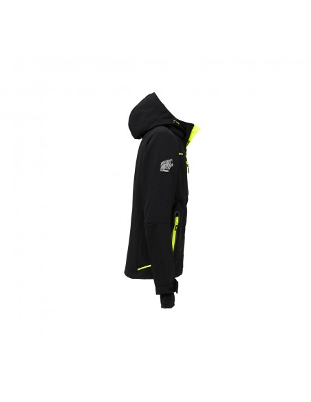 U-Power Giacca Imbottita Multitasche Space Nero Giallo Fluo Tg.L U-Power - 5