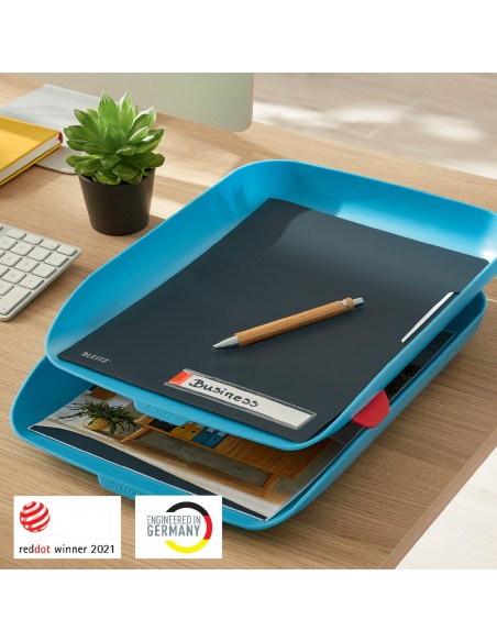 Vaschette Porta Corrispondenza Leitz Cosy Kit Da 2 Pezzi Leitz - 9