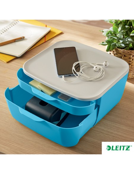 Cassettiera Porta Oggetti Leitz Cosy Due Cassetti Leitz - 17