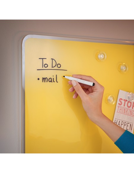 Lavagna Magnetica Da Parete In Vetro Leitz Cosy 600x400 MM Leitz - 11