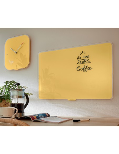 Lavagna Magnetica Da Parete In Vetro Leitz Cosy 800x600 MM Leitz - 12