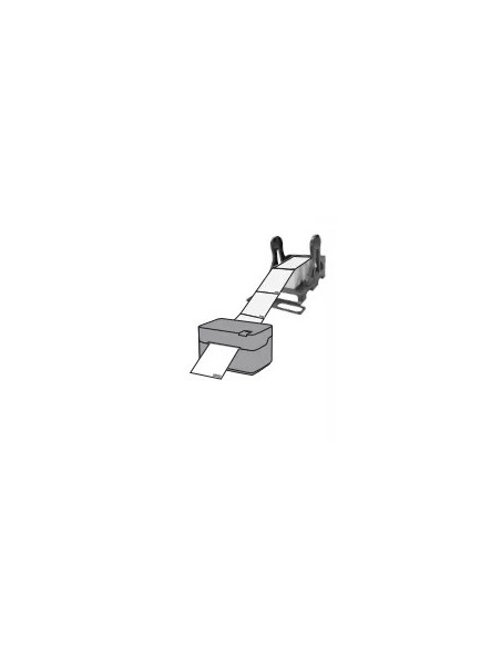 Porta etichette esterno per Rotoli e Pacchetti fan fold - universale per stampanti termiche e trasferimento termico My Label - 1