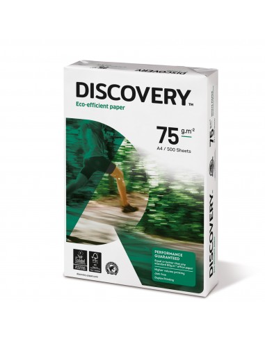 Carta per fotocopie A3 Discovery 75 g/m² risma da 500 fogli NDI0750228 Discovery - 1