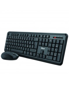 Set tastiera ultrasilenziosa TKM-350 wireless + mouse wireless - Trust - 24009 Trust - 1