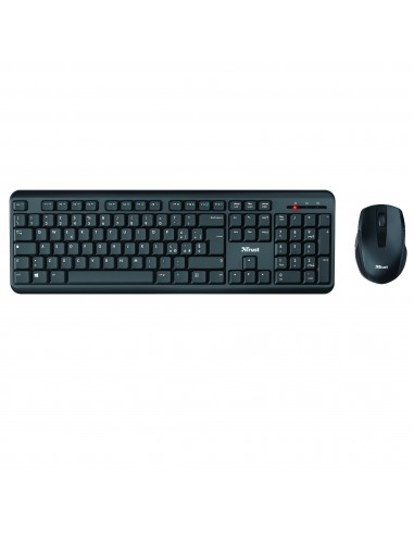 Set tastiera ultrasilenziosa TKM-350 wireless + mouse wireless - Trust - 24009 Trust - 2