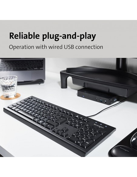 Tastiera Valukeyboard Kensington usb con cavo - 1500109IT Kensington - 4