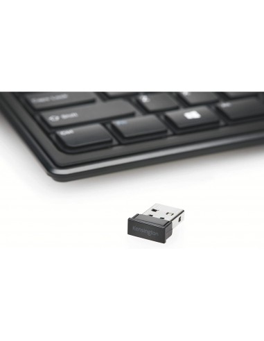 Tastiera wireless Kensington - Tastiera AdvanceFit Slim full size, compatibile con Windows e Mac - Nera, K72344IT Kensington - 5
