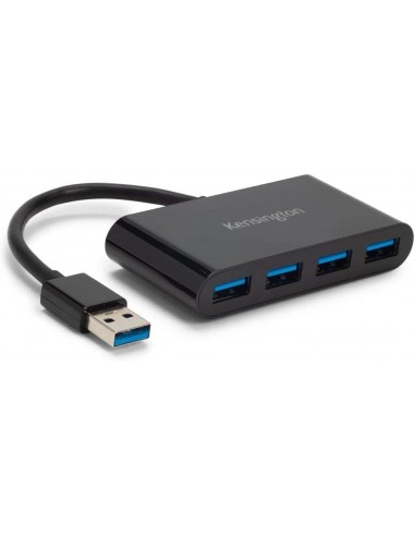 Kensington Hub a 4 Porte USB 3.0 UH4000, Trasferimento Dati Fino a 5 Gb/sec, Installazione Plug & Play Kensington - 1