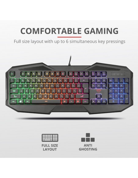 Gaming Keyboard GXT 830-RW Avonn Trust - nero - 22280 Trust - 2 Gaming Keyboard GXT 830-RW Avonn Trust - nero - 22280 Trust - 2