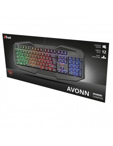 Gaming Keyboard GXT 830-RW Avonn Trust - nero - 22280 Trust - 4 Gaming Keyboard GXT 830-RW Avonn Trust - nero - 22280 Trust - 4