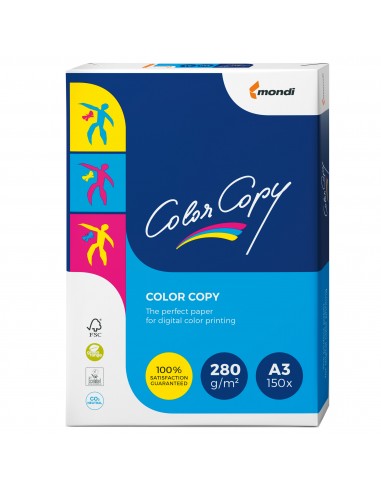 Carta Color Copy Mondi - A3 - 280 g/mq - 6382 (risma150) Mondi - 1