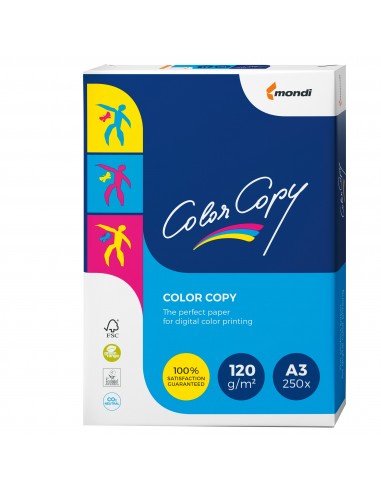 Carta Color Copy Mondi - A3 - 120 g/mq - 6332 (risma250) Mondi - 1