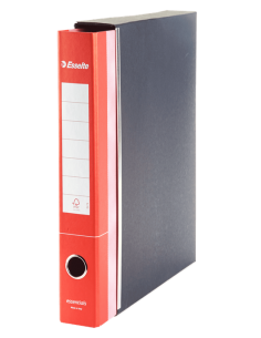 Conf. 8 Registratori Esselte Essentials G72 - Commerciale - Dorso 5 cm Esselte - 1 2