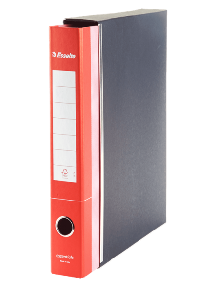 Conf. 8 Registratori Esselte Essentials G72 - Commerciale - Dorso 5 cm Esselte - 3
