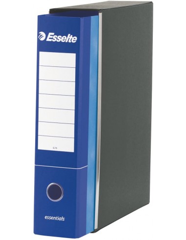 Conf. 6 Registratori Esselte Essentials G73 - Commerciale - Dorso 8 cm Esselte - 1