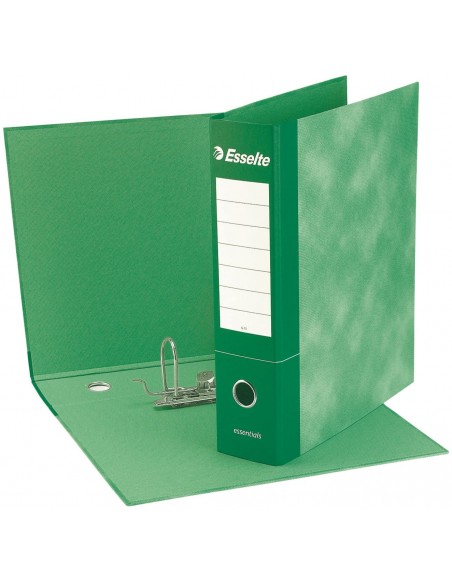Conf. 6 Registratori Esselte Essentials G73 - Commerciale - Dorso 8 cm Esselte - 4