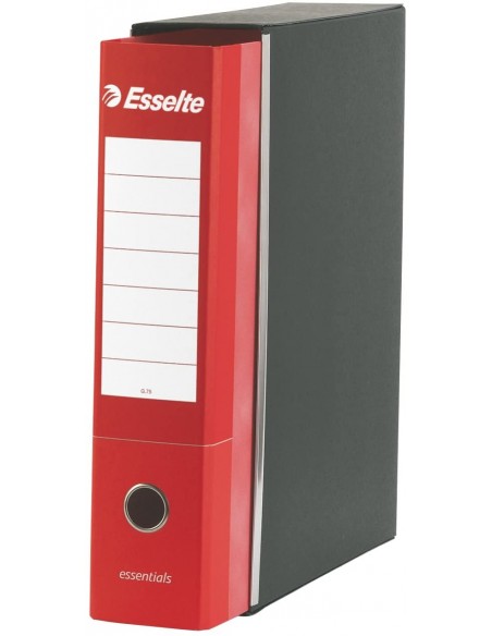 Conf. 6 Registratori Esselte Essentials G73 - Commerciale - Dorso 8 cm Esselte - 5