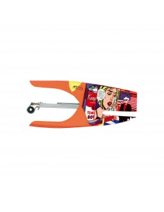 Cucitrice manuale a pinza POP OFFICE COLLECTION acciaio cromato  Pop Fantasy - 0085 Iternet - 1 2