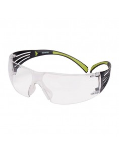 Occhiali di protezione 3M lenti trasparenti SecureFit™ SF401AF-UE Verde 3M - 2 2