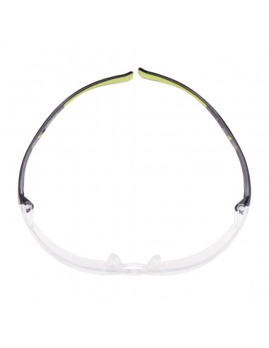 Occhiali di protezione 3M lenti trasparenti SecureFit™ SF401AF-UE Verde 3M - 3
