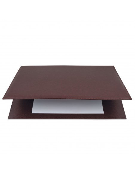 Sottomano similpelle Niji - 48x32 cm - marrone - 2190-M Niji - 2