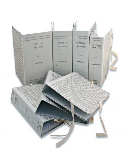 Faldone con lacci occhiellati EURO-CART cartone da 1,8 mm f.to 25x35 cm Euro-cart - 2