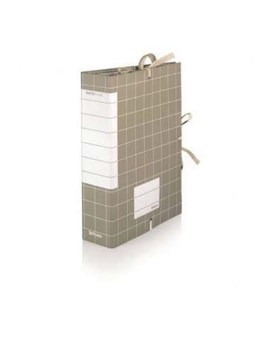 Conf. da 10 Faldoni con lacci rivettati Brefiocart Centro Class Resisto 25x35 cm - grigio - RES0201 Brefiocart - 1